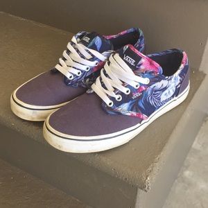 Vans tropical print